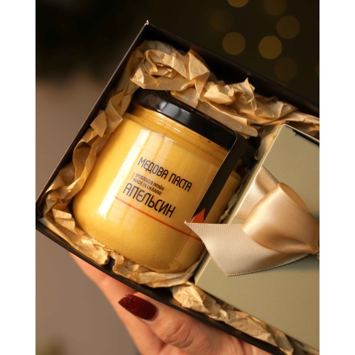 Новорічний подарунок. Теплий мікс із свічкою BLACK Новорічний подарунок. Теплий мікс із свічкою BLACK